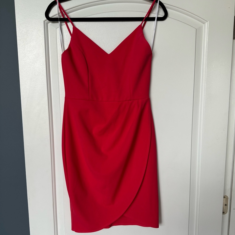 Lulus hot pink dress